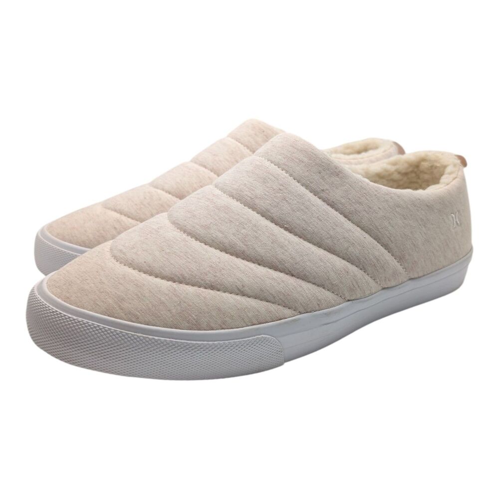 Hurley Puff Clog Shoe Cozy Camp Mule Slip On Sneaker Shoe Women's 10 CottageCore